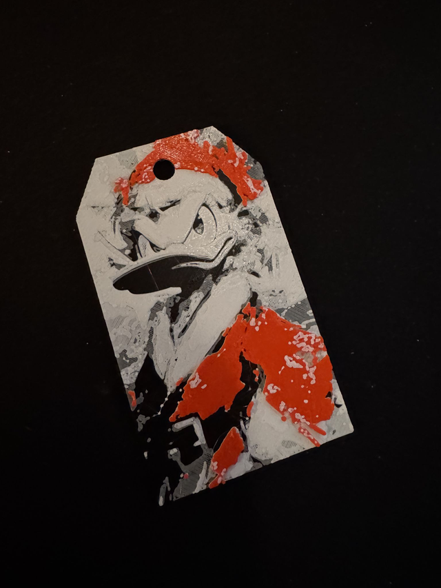 Gift tag Disney Donald