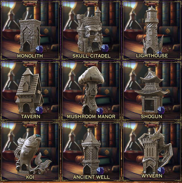 Dice Towers