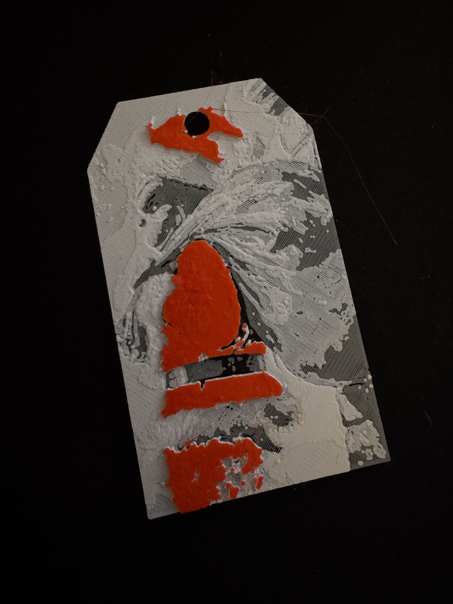 Gift tag Grinch #3